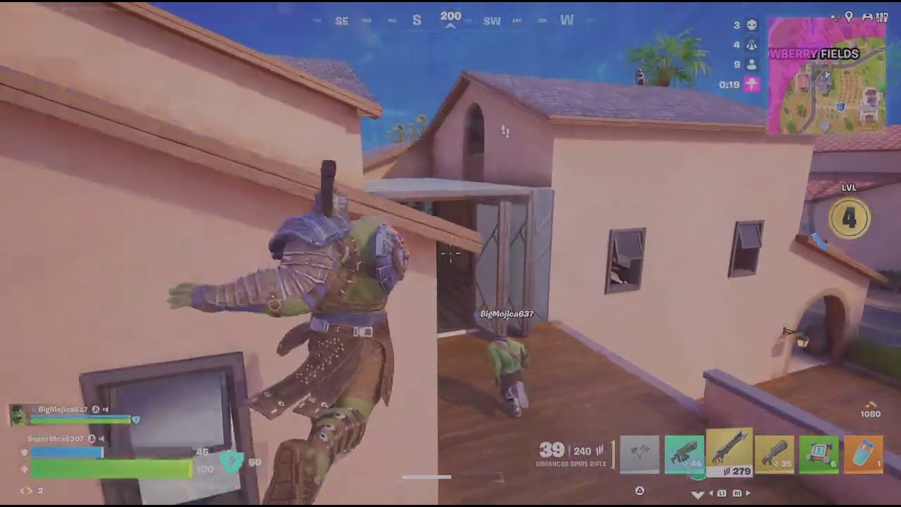 He's stealing loot!!!
