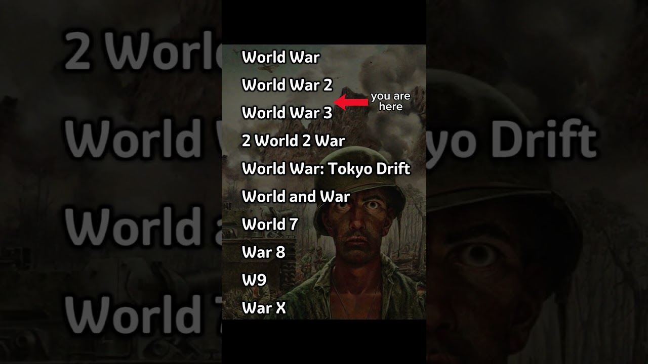 WW3 World War 3 meme