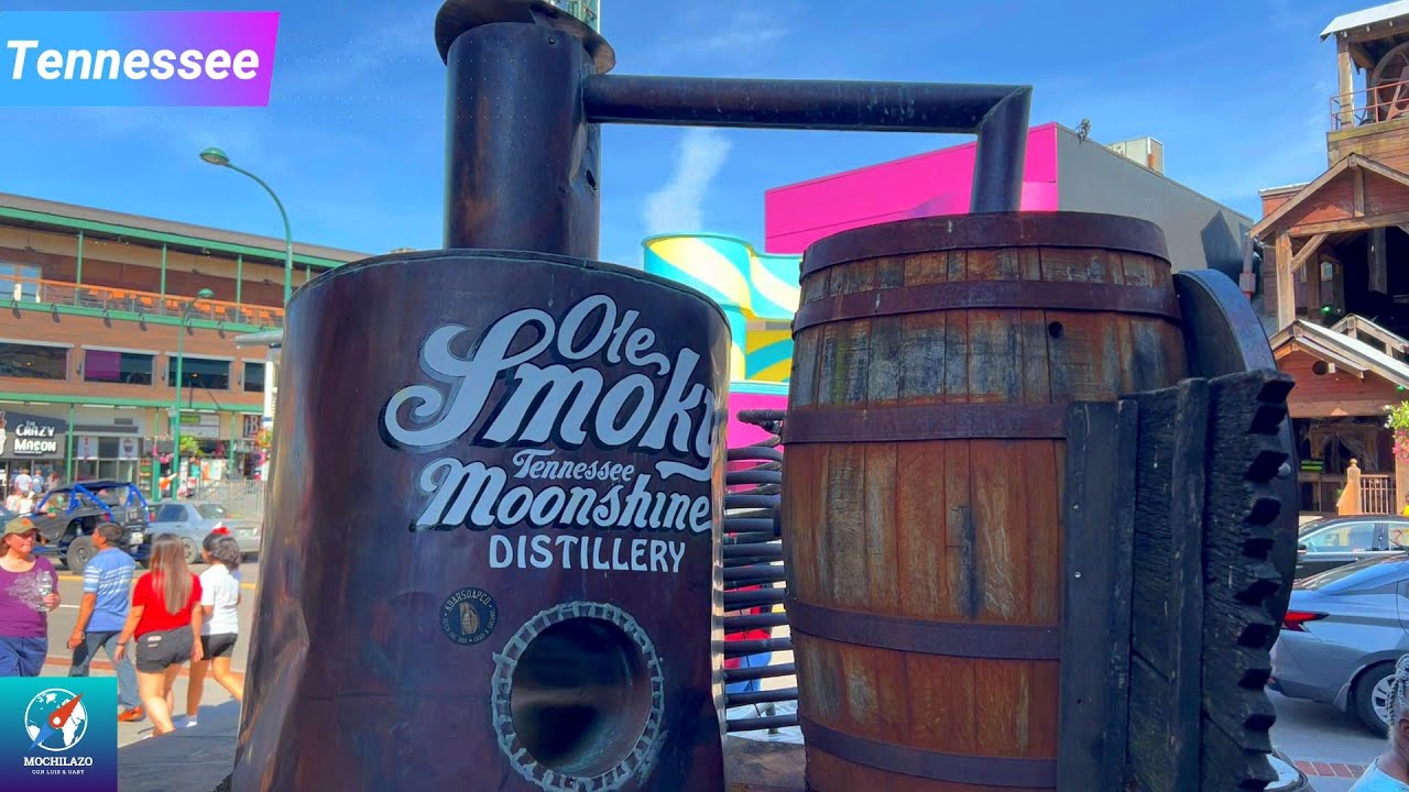 Экскурсия по винокурне Ole Smoky Moonshine | #Tennessee 6