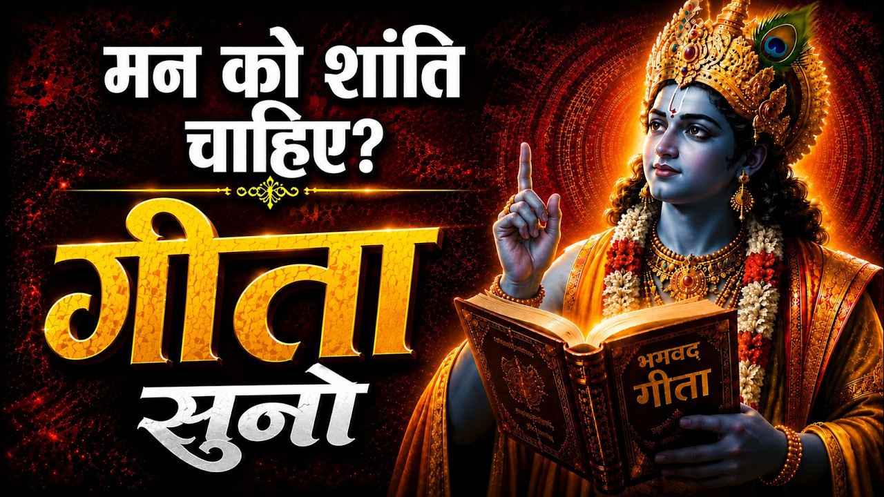 सम्पूर्ण गीता सार 51 मिनट में | Geeta Saar | Shree Krishna motivational speech |#krishnamotivation