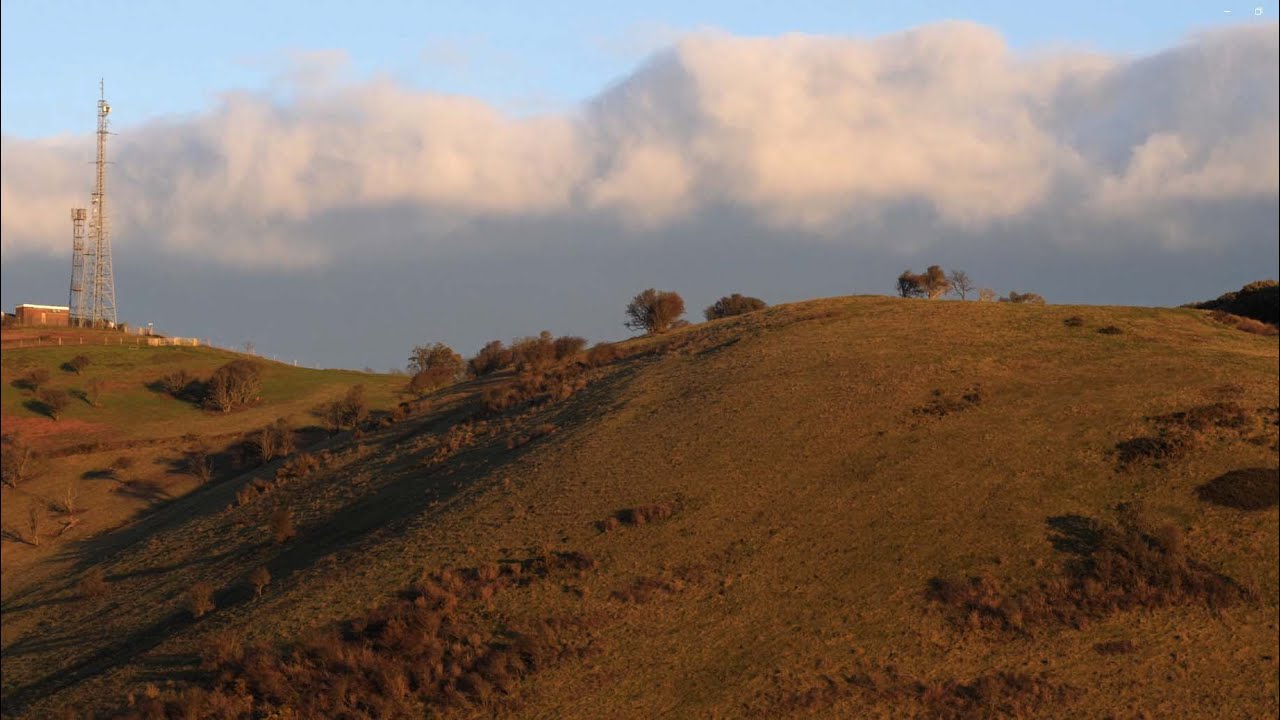 We Love Ventnor -  beautiful winter light over Ventnor, Isle of Wight UK