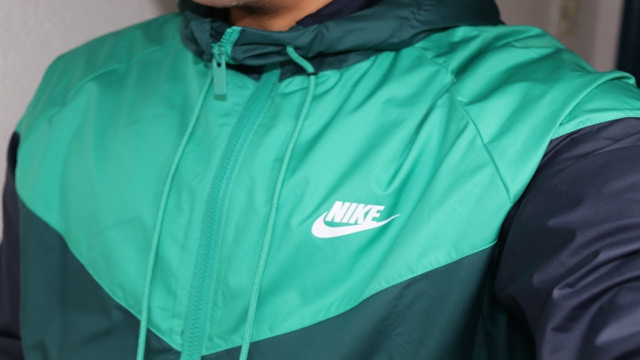 Mens nike Sportswear Windrunner (Neptune Green) WINTER EDITION! i