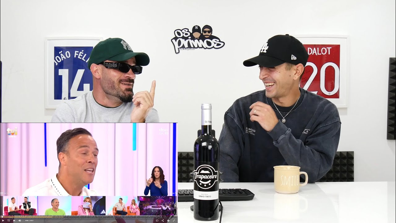 OS PRIMOS REAGEM AOS ANJOS NO PROGRAMA DOIS ÀS DEZ