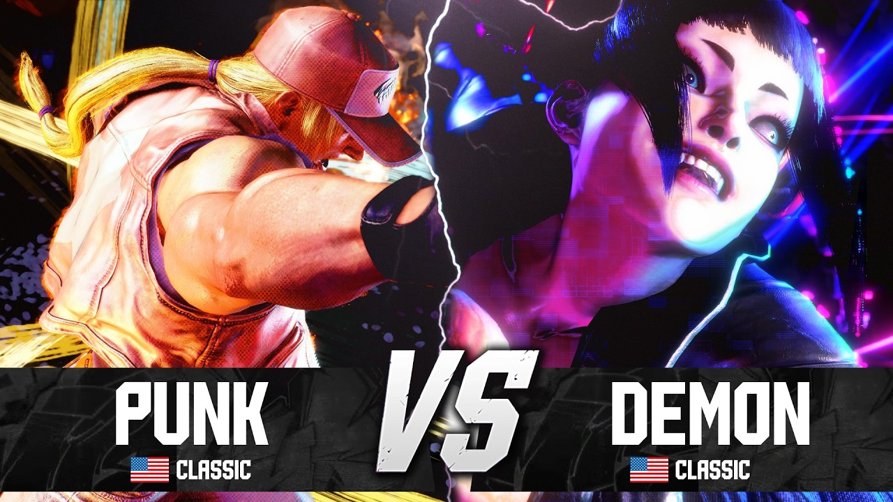 SF6 Punk (Terry) vs Demon (Juri) Street Fighter 6