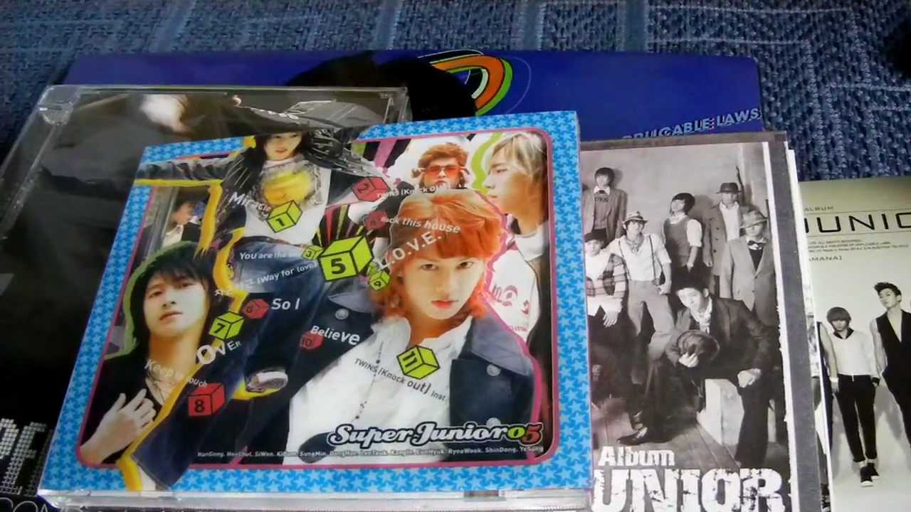 Basic Super Junior collection in my opinion / The must have albums! (not my full collection)