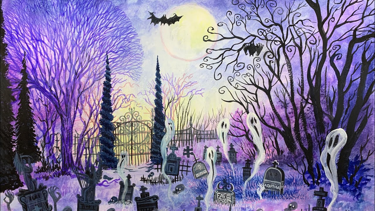 Continuação daPaisagem de Halloween