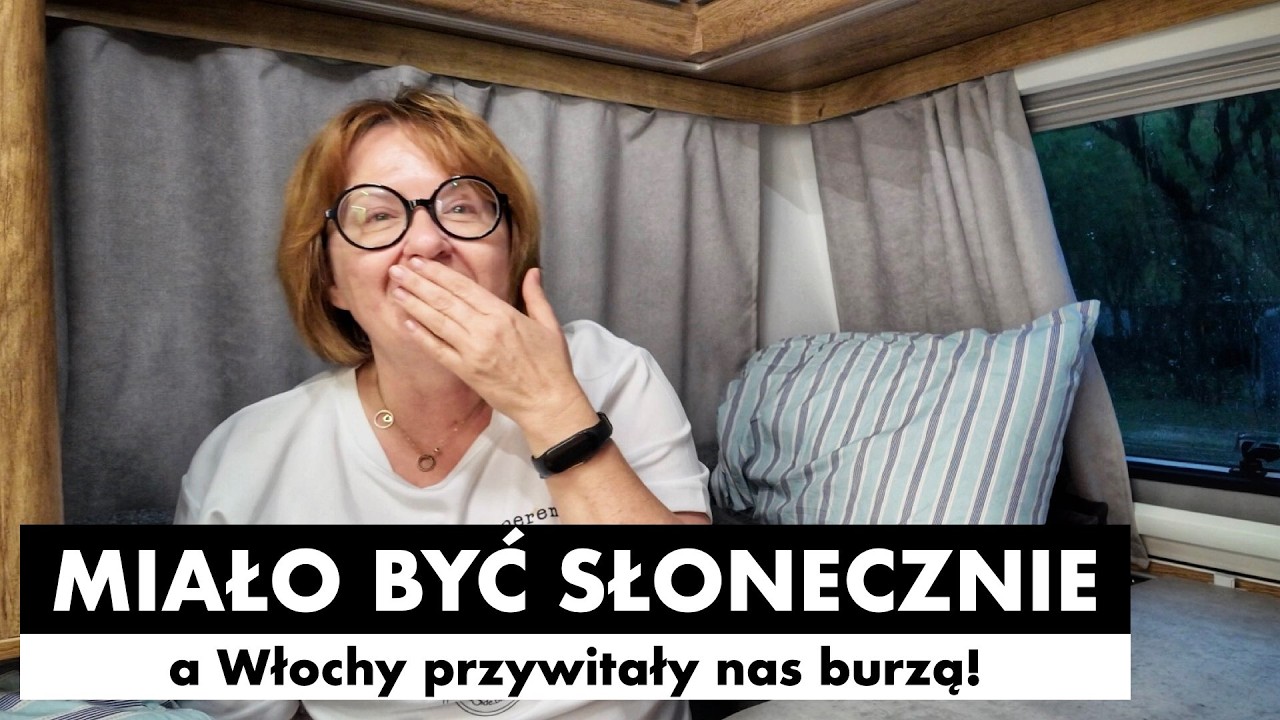 #140 🇮🇹 Miało być słonecznie a Włochy przywitały nas burzą! A potem… słońce, pizza i Adriatyk!