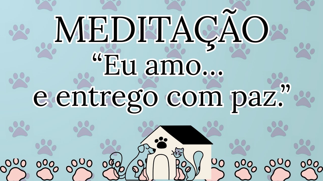 Meditação Para Acalmar o Coração Quando Seu Animal Está Sofrendo