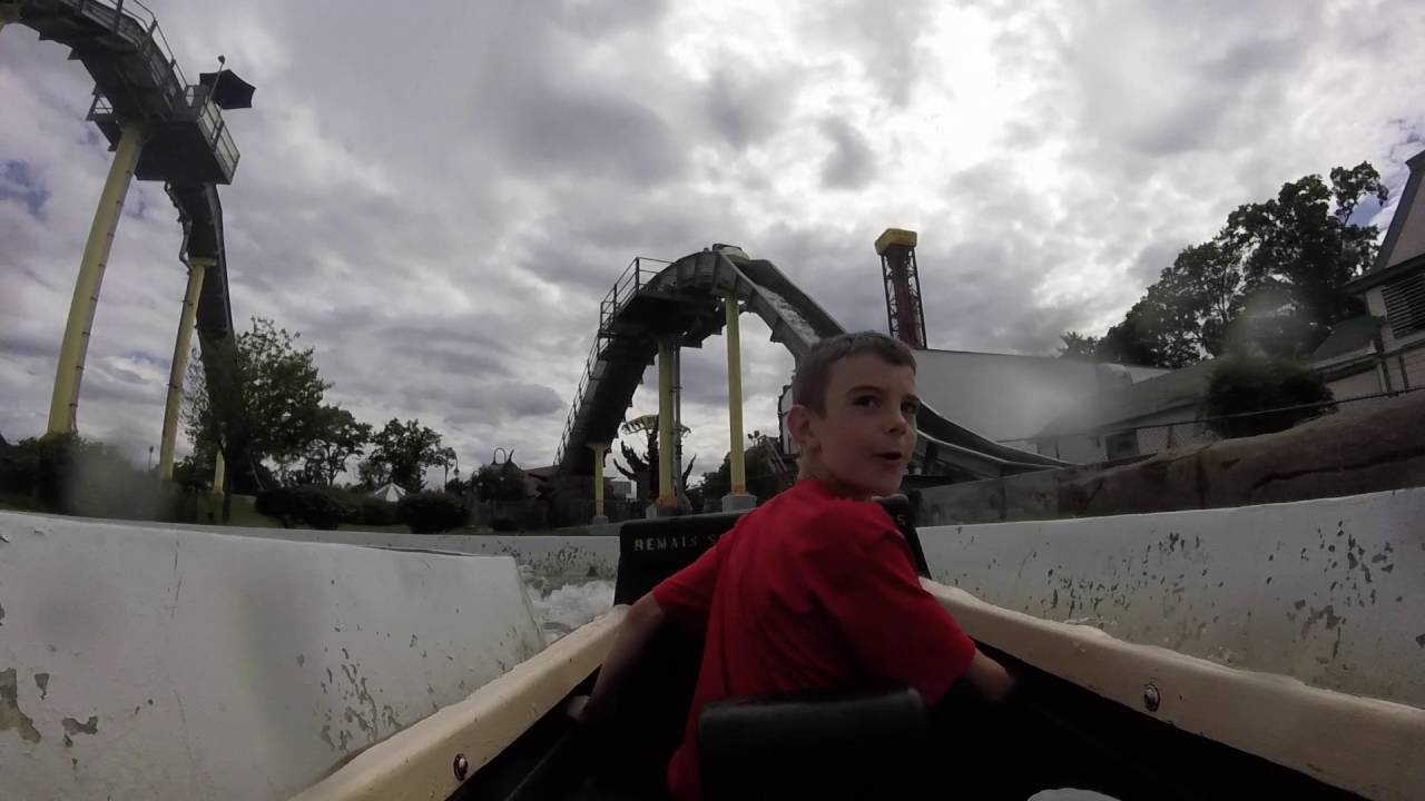 Rye Playland Log flume POV