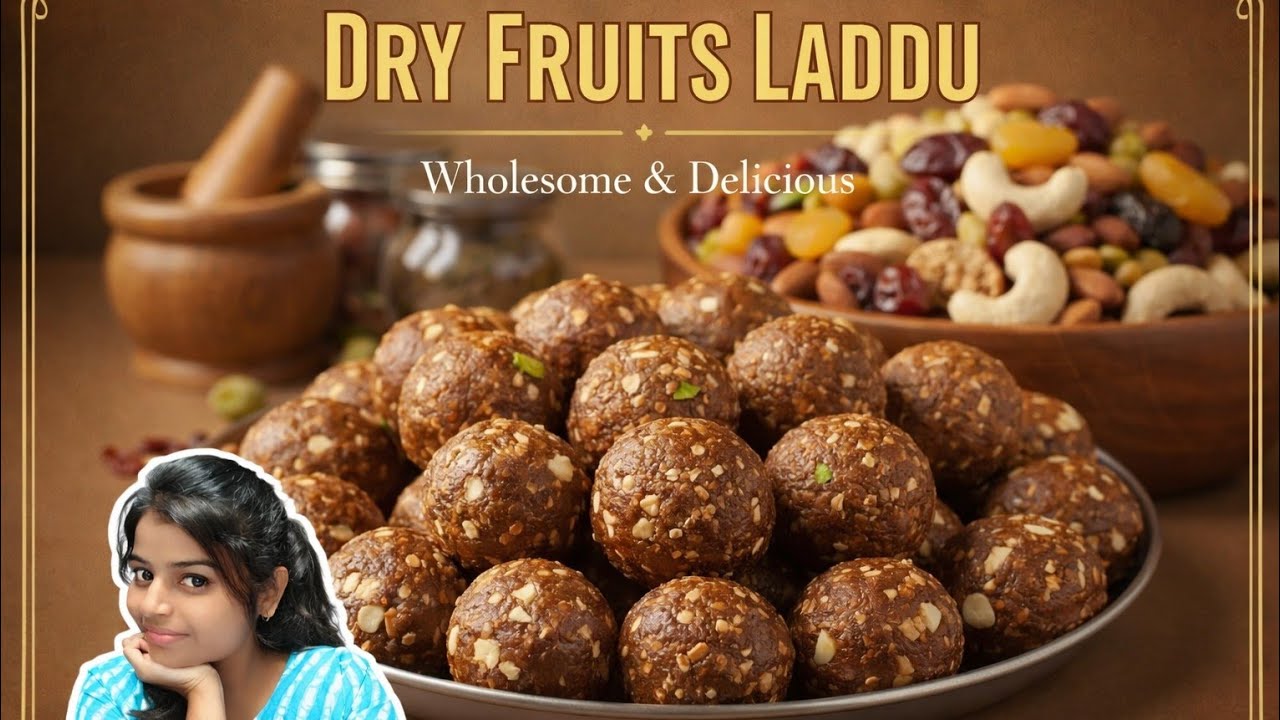  तिल-गुड़ और मेवा के लड्डू |  💁‍♀️Energy Booster Til Gud Laddu | Healthy & Easy #dryfruitladdu