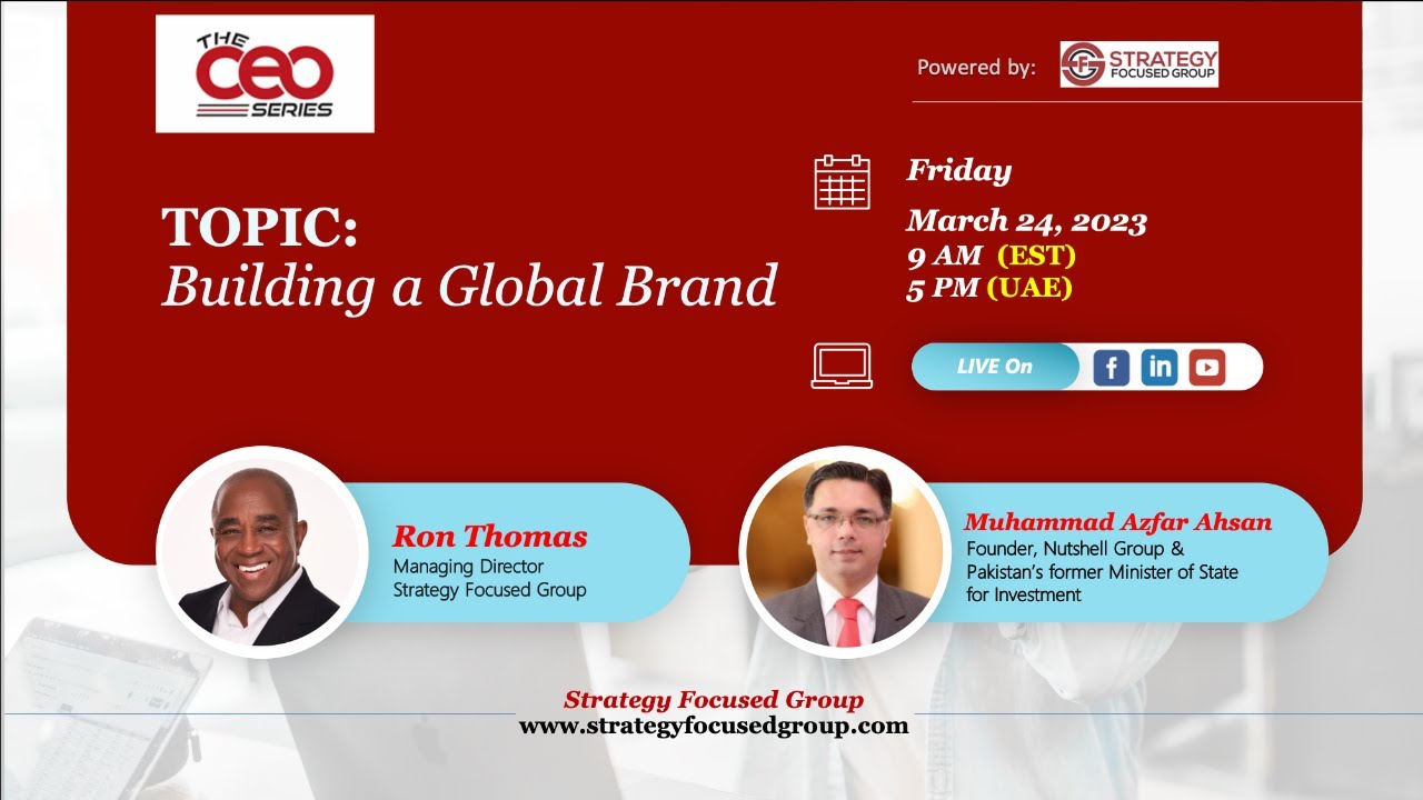 The CEO Series with Muhammad Azfar Ahsan