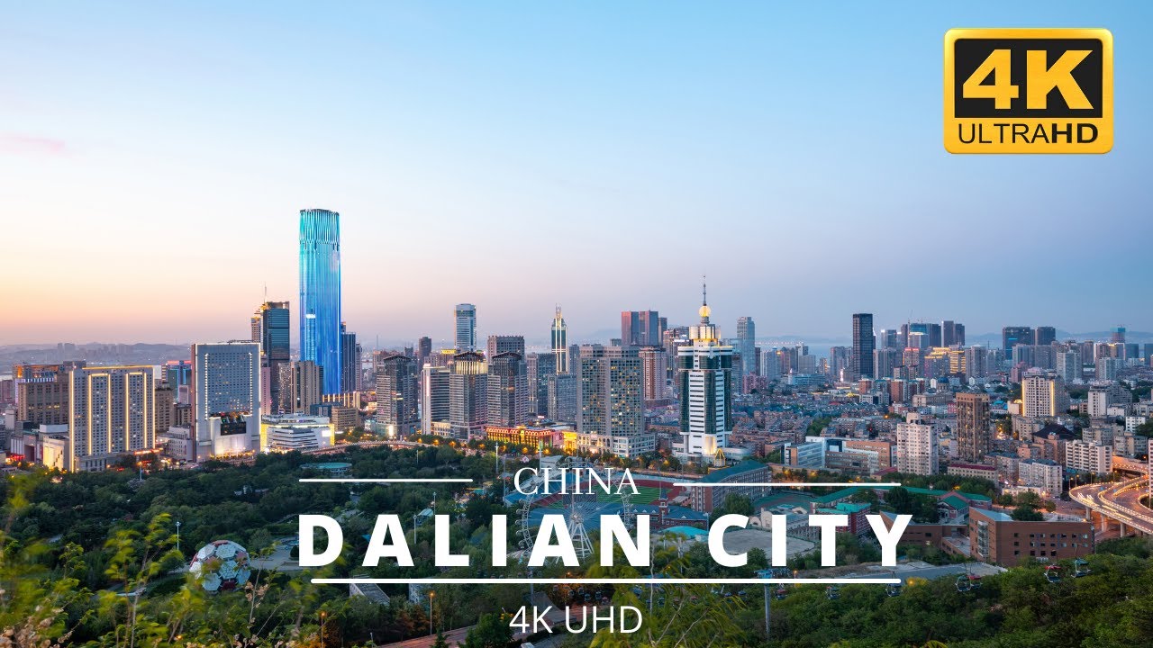Dalian City China by Drone | Dalian Drone view | 中国秘密城市 | 大连 | Dalian China 4k