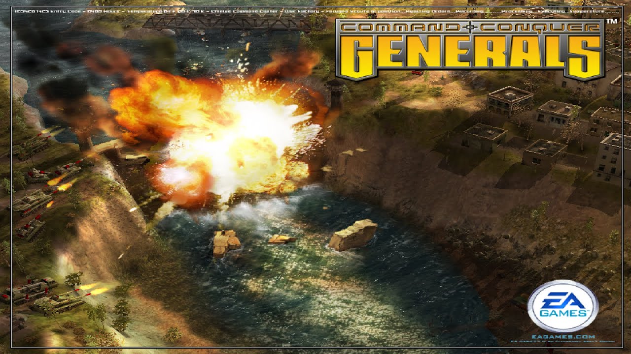 C&C Generals Multiplayer Sneak Peek (Generals Beta) - In-game Test