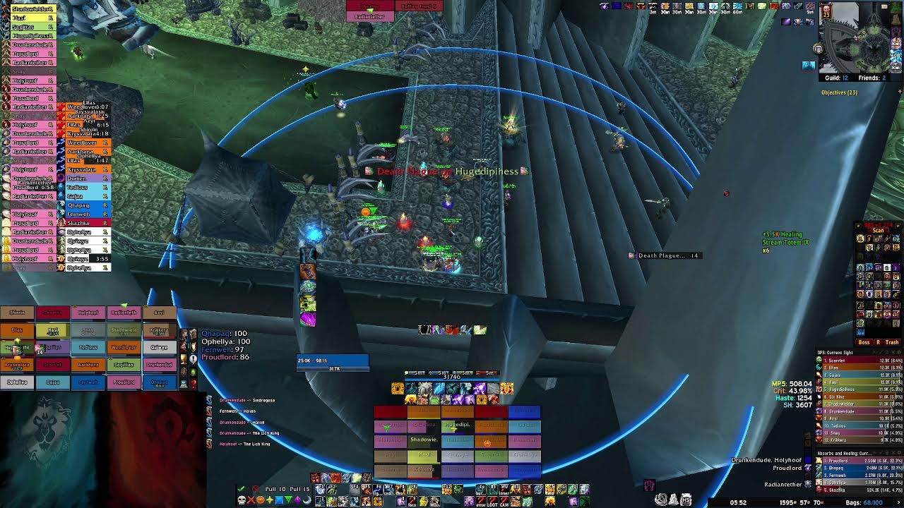 RSHAM(POV) -ICC25 LOD -WE WIPE ON TRASH - ⚔️WARMANE -LORDAERON - 0% BUFF - ALIANZA⚔️