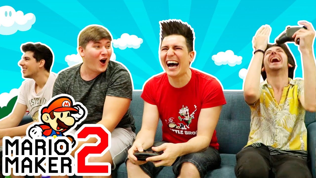 TORNEO LOCO DE YOUTUBERS | Super Mario Maker 2