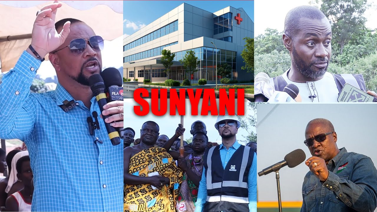 Sunyani East MP and MCE cut sod for Major Projects in Sunyani under District Assembly Common Fund Pr