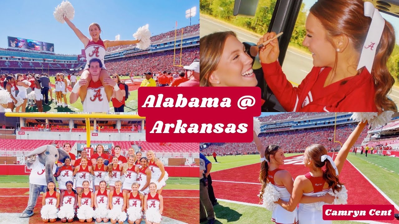 Alabama @ Arkansas game day!