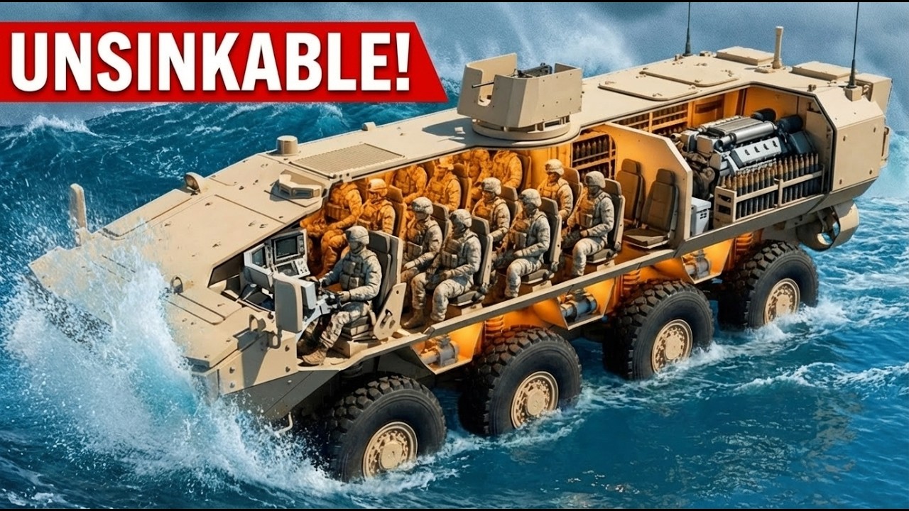 Why the U.S. Marines' $4M Amphibious Vehicle is IMPOSSIBLE to Sink