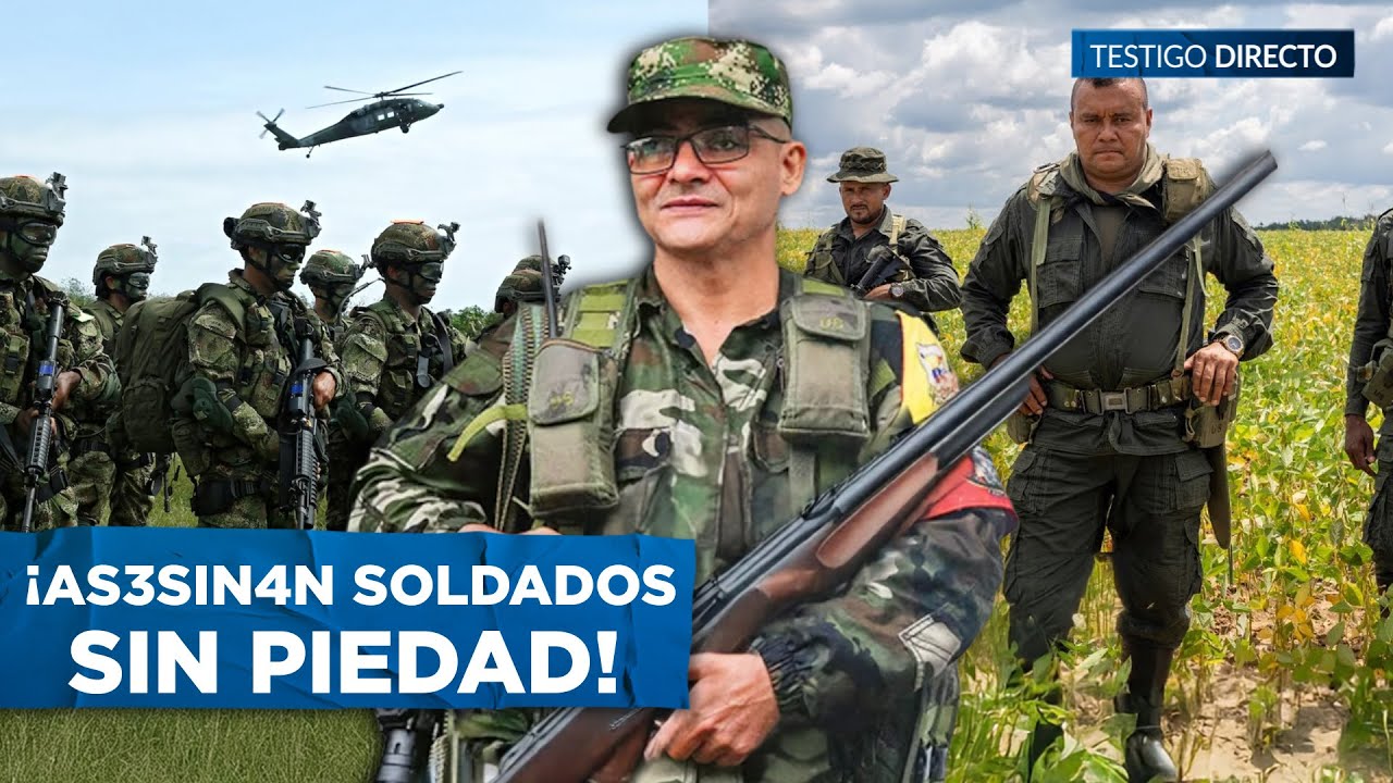 ¡Clan del Golfo y Disidencias CAZAN OFICIALES ! Así es El Plan PISTOLA de Iván Mordisco y Calarcá