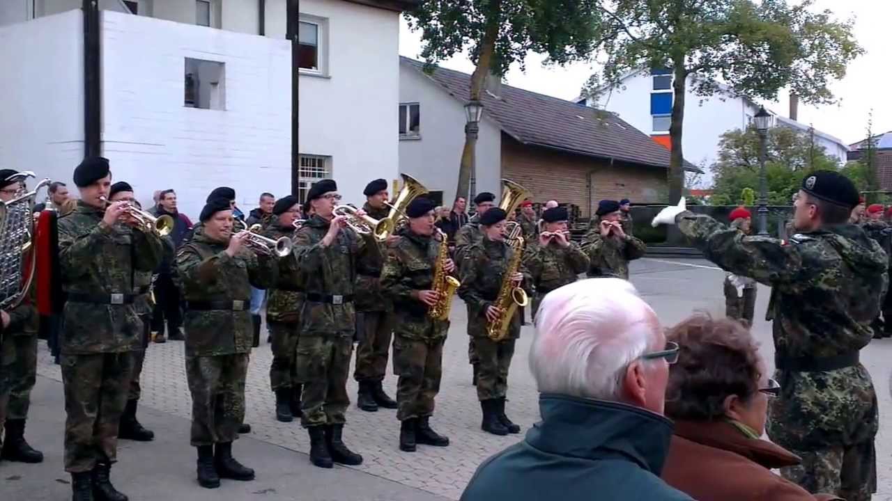 Auflösungsappell Feldjägerbattaillon 452 Stetten am kalten Markt mit Heeresmusikkorps 10