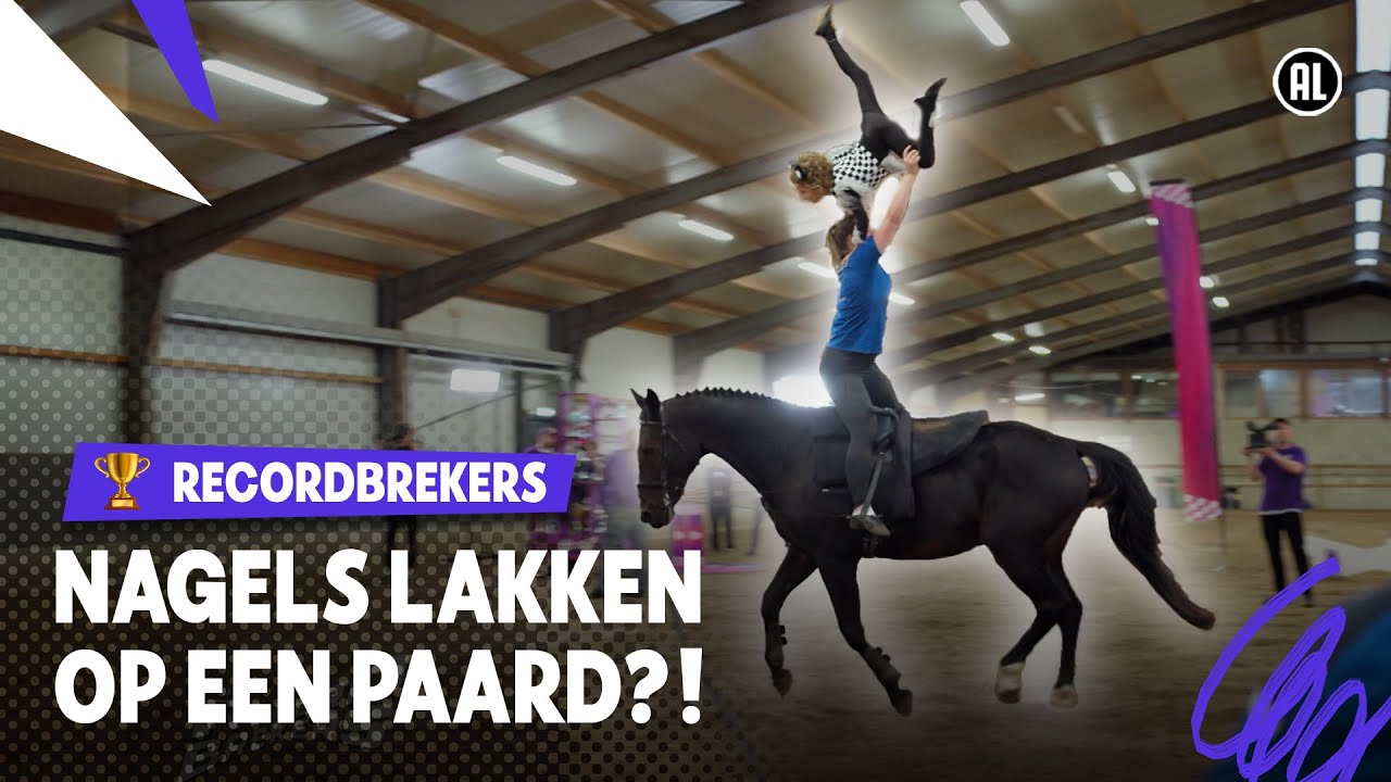 DIT VOLTIGE RECORD IS WAANZINNIG! 🐎 | Recordbrekers | seizoen 2 #6 | NPO Zapp