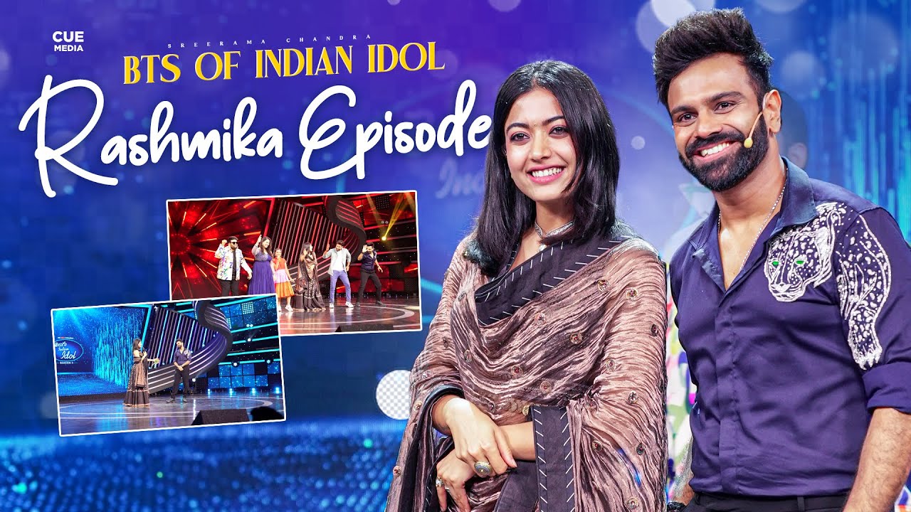 Telugu Indian Idol Vlog | Aha | Behind The Scenes | Rashmika Mandanna | Sreerama Chandra | Cue Media