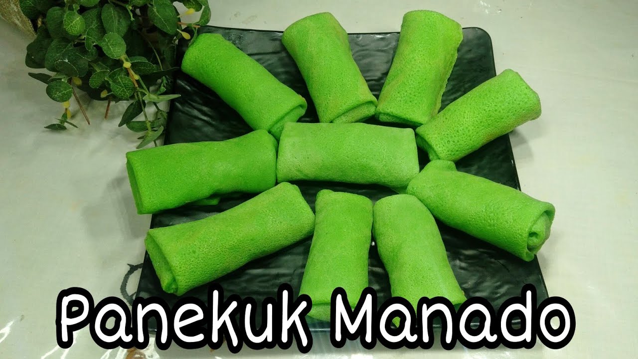 Resep Panekuk Manado (Dadar Gulung) Ala Manado Isi Unti Kelapa &bull; Enak & Mudah Cara Buatnya