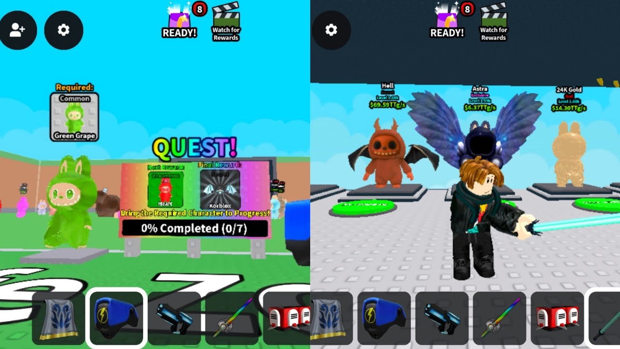 I Completed the New Update Quest and Got Exclusive & Secret Labubu in Don’t Steal the Bubu - Roblox