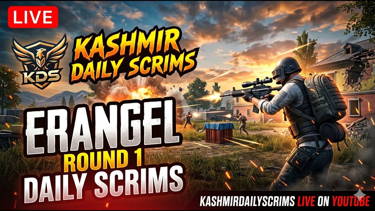 Live streaming of Kashmir Daily Scrims