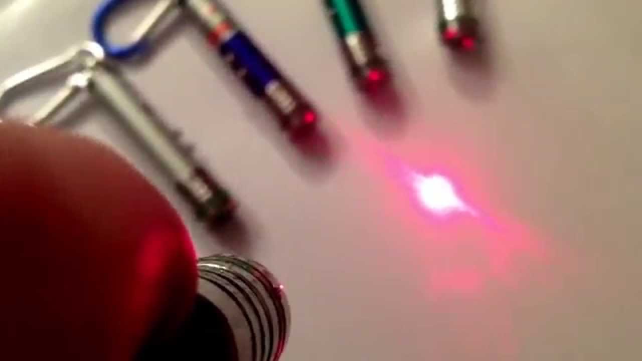 Puntero Laser Llavero con lINTERNA