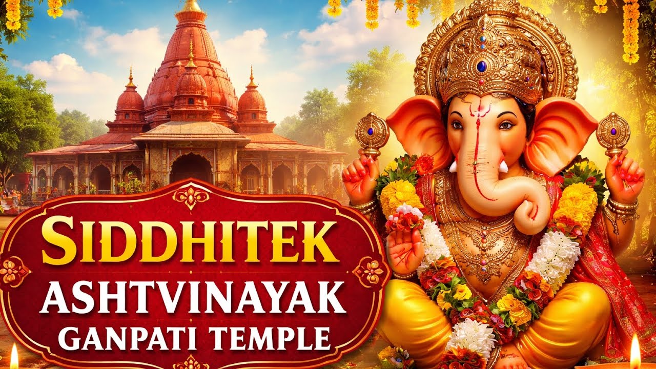 🔥# Siddhatek Ashtavinayak Darshan | Most Powerful Ganpati in Maharashtra 🙏#trending video