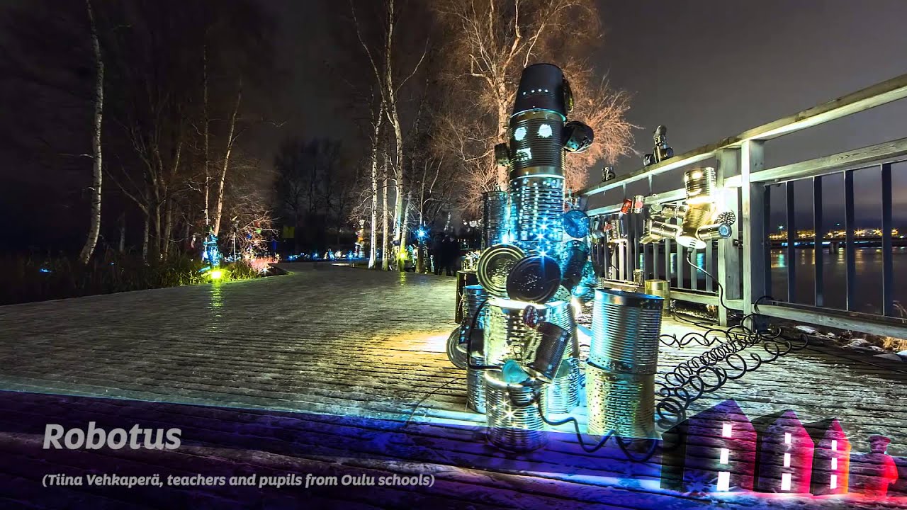 Valoa Oulu! -valofestivaali 2015