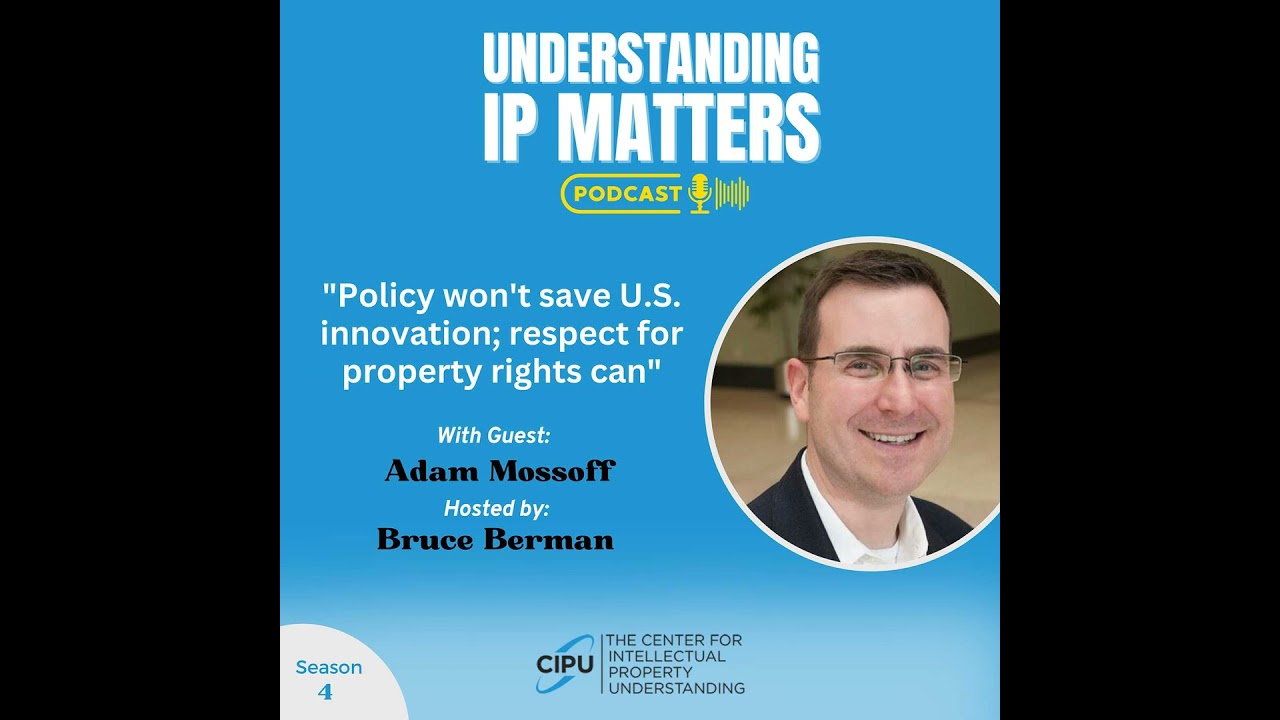 Policy won't save U.S. innovation; respect for property rights can