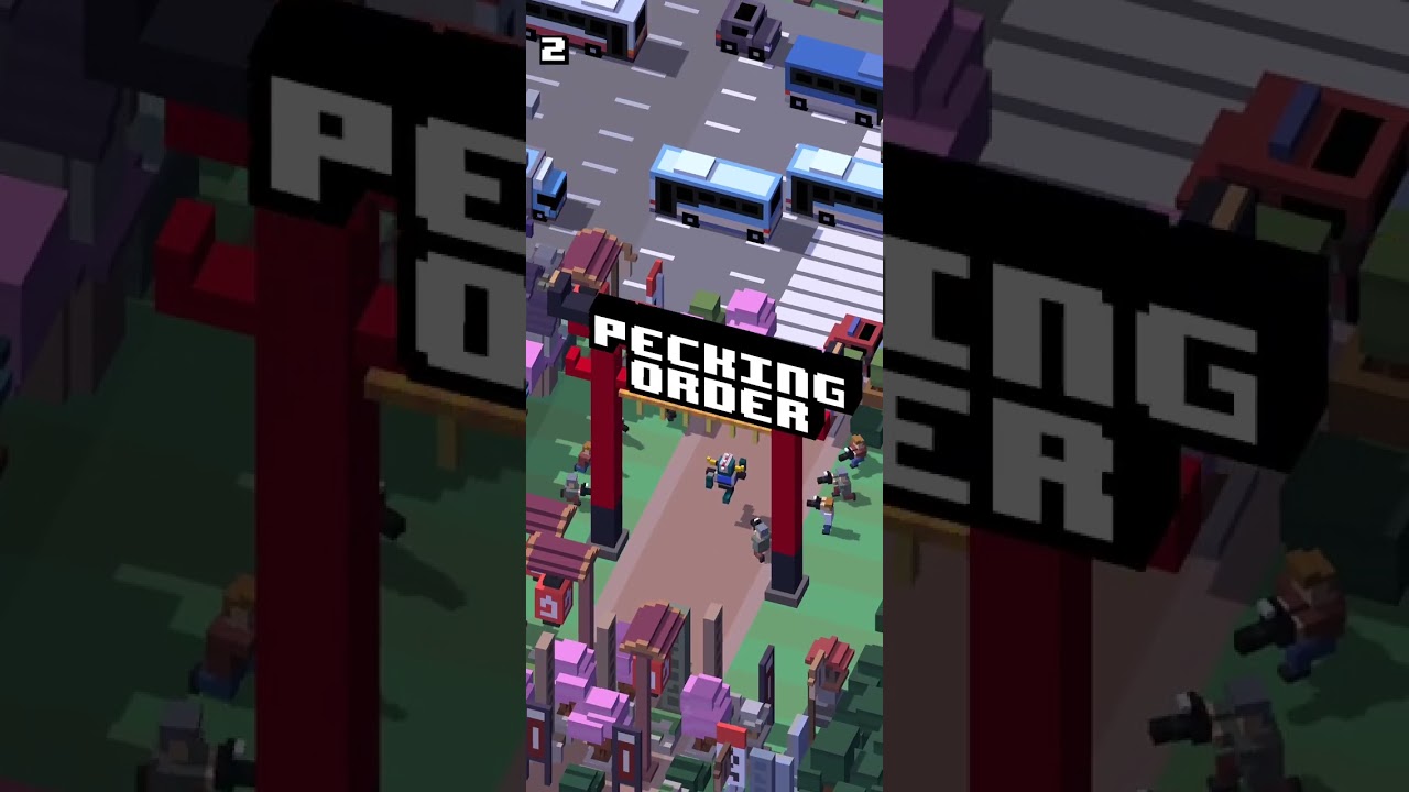 Crossy road game