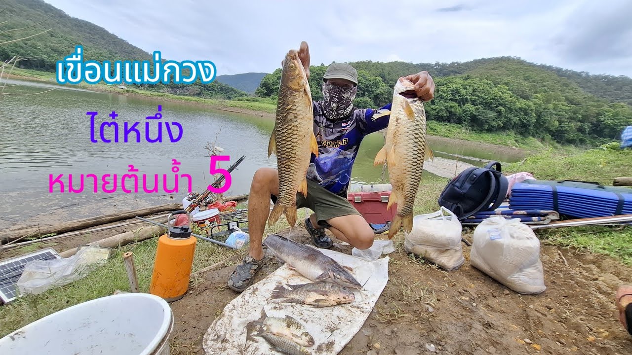 ตกปลา🐟เขื่อนแม่กวง 2 วัน 2 คืน#fishing #campping #ตกปลาหน้าดิน #fish #ตกปลา #เหยื่อตกปลาลุงจงหัวตาล