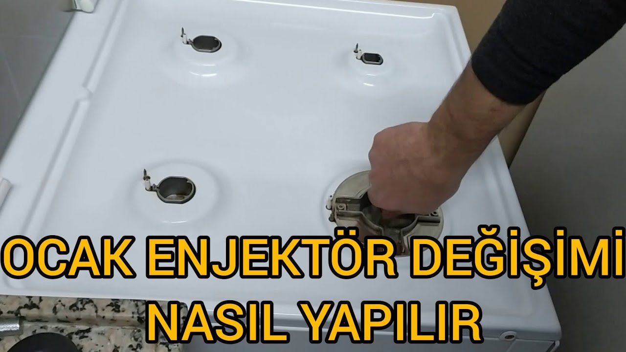 OCAK ENJEKTÖR (MEME) DEĞİŞİMİ LPG DEN DOĞALGAZA DOĞALGAZDAN LPG YE ÇEVİRME