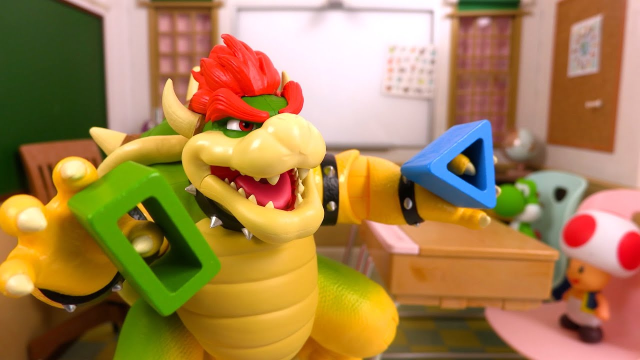 Rentree scolaire Premier jour de Cours Professeur Bowser