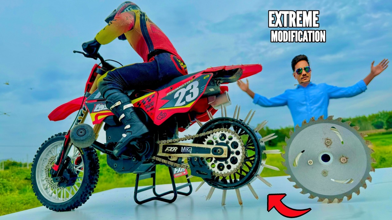 RC Losi Street Bike With Spike Tyre - Chatpat toy TV