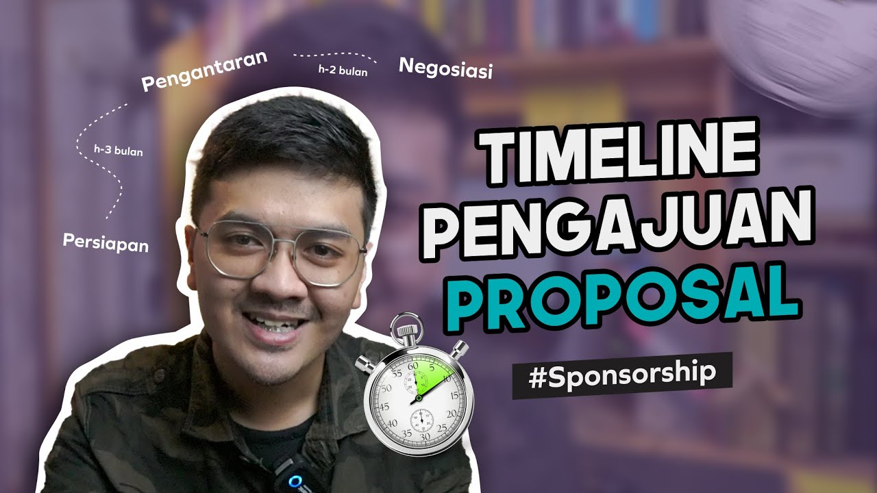 Strategi Waktu yang Tepat mengajukan Proposal Sponsorship
