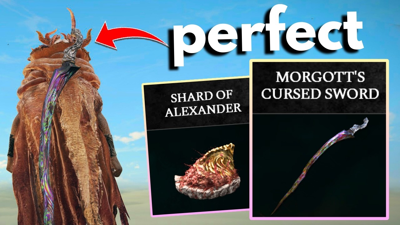 I made a 99.99% ACCURATE MORGOTT and it's PEAK (lol) - beating ELDEN RING with all 402 weapons