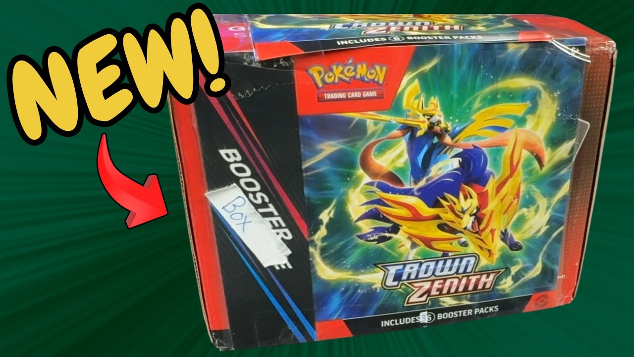 Opening a Crown Zenith Booster Box!