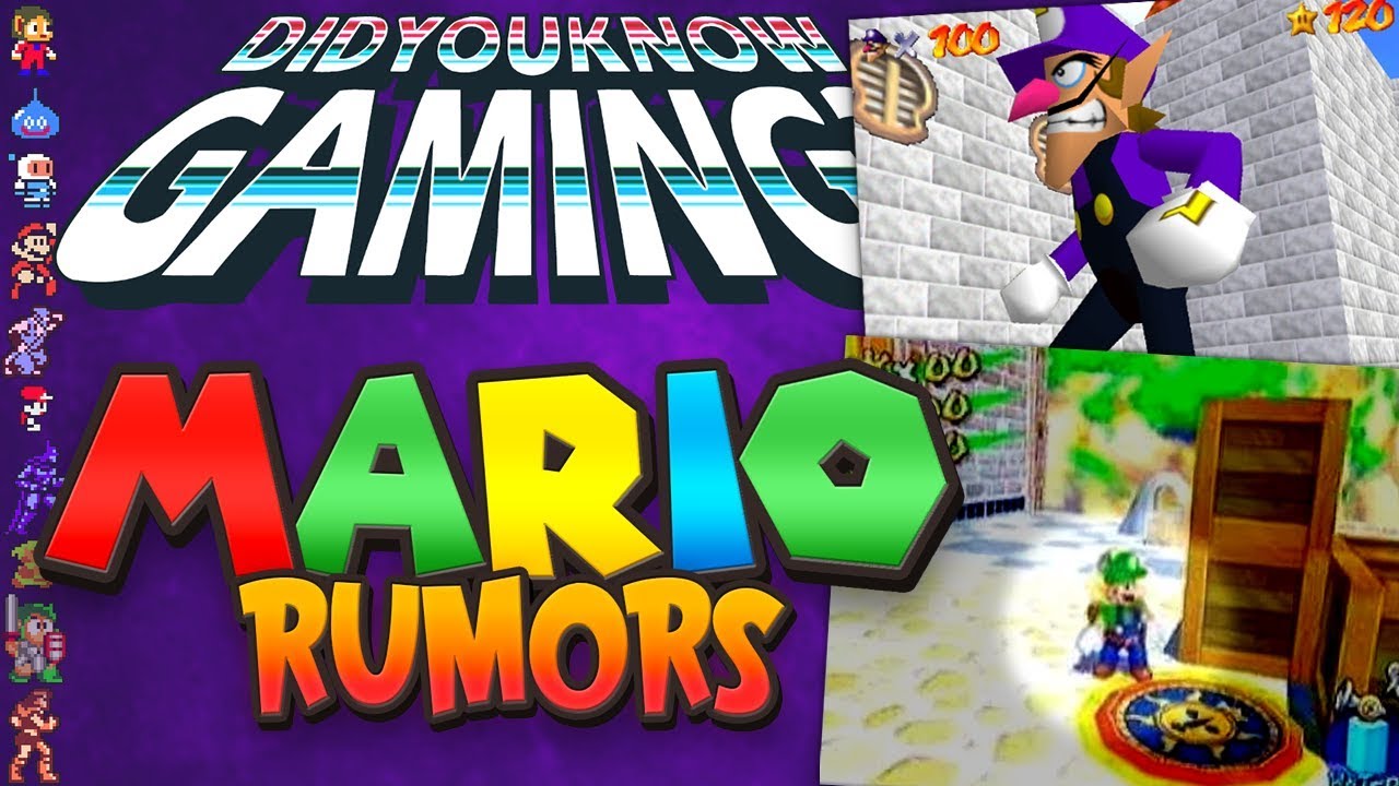 A Complete History of Mario Rumors - Did You Know Gaming? Feat. Remix