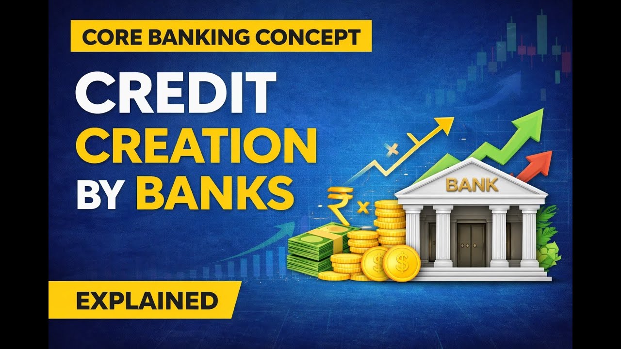 Credit Creation by Banks | Core Banking Concept Explained