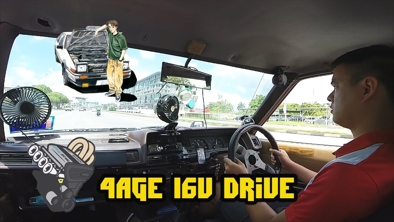 TOYOTA 4AGE 16V SWAPPED DRIVE | 8K RPM PULL