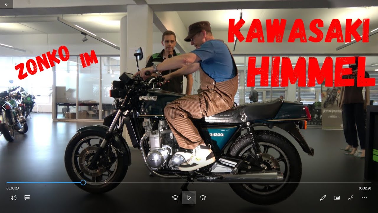 Unpackbar irre Kawasaki-Sammlung: Neue Z1, Z1300, ZZR 1100 ...!