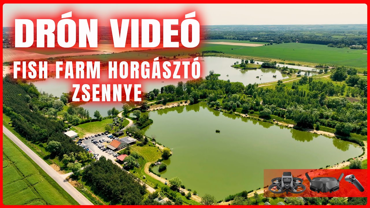 DJI AVATA és MAVIC3 Drón videó - Zsennyei horgásztó
