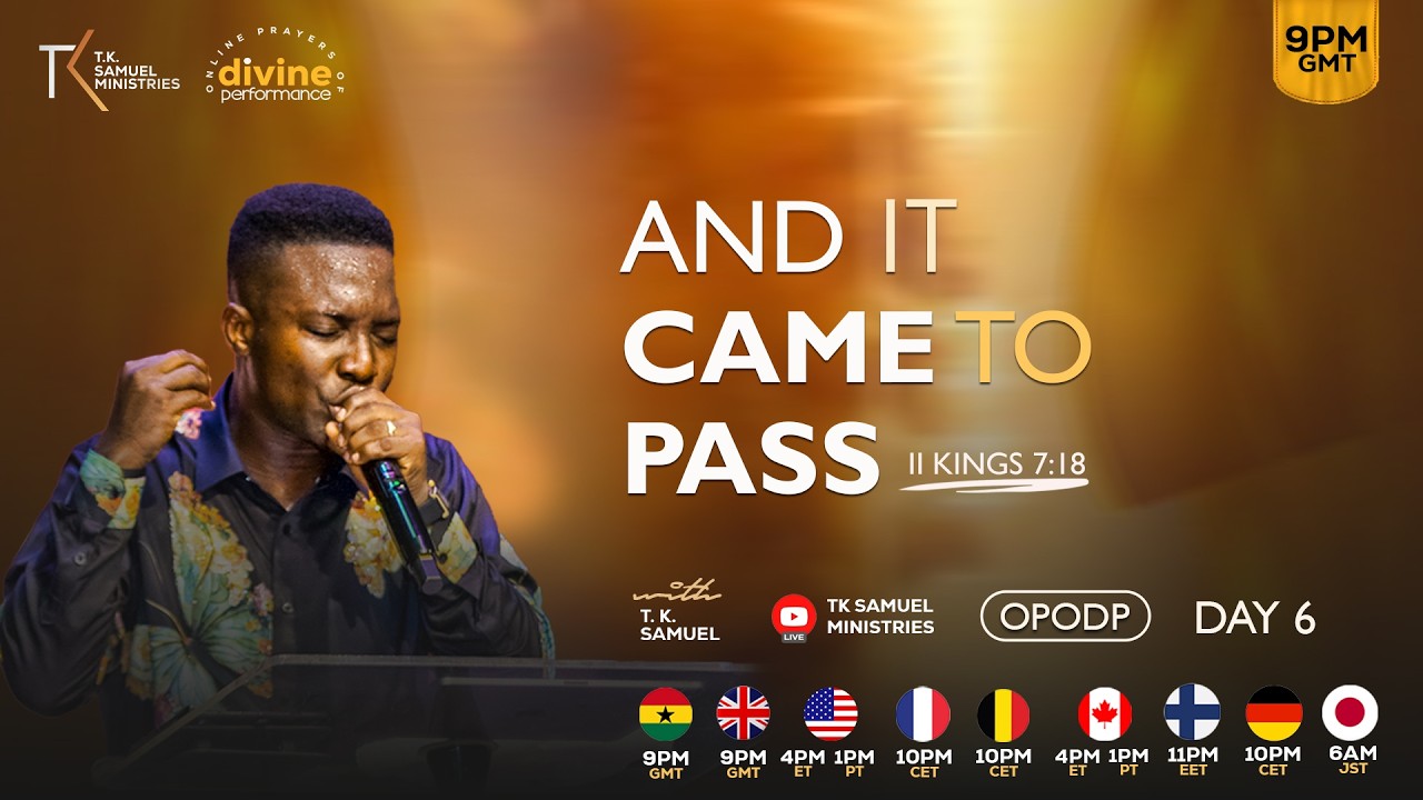 AND IT CAME TO PASS DAY 6 [OPODP] II WITH T.K. SAMUEL II KCC GLOBAL II 27.02.26