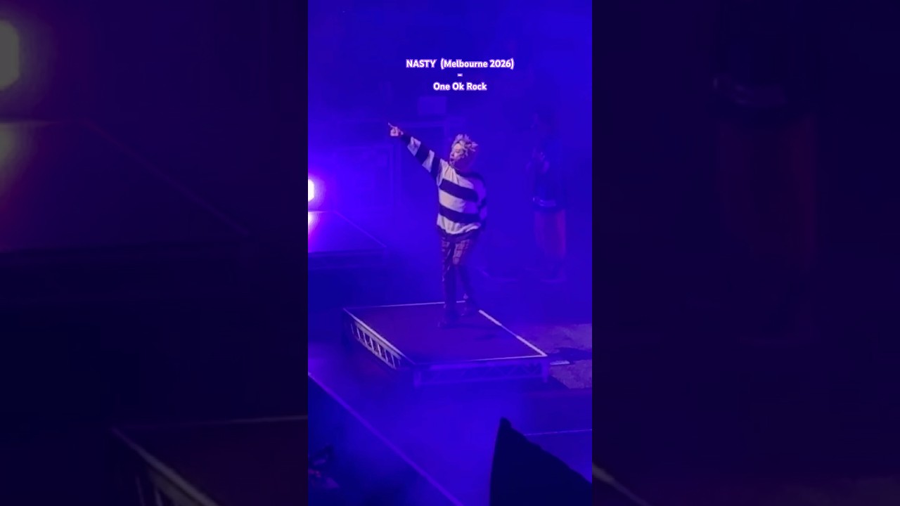 Nasty - One Ok Rock (Melbourne 2026) #oneokrock #concert #oneokrockinmelbourne