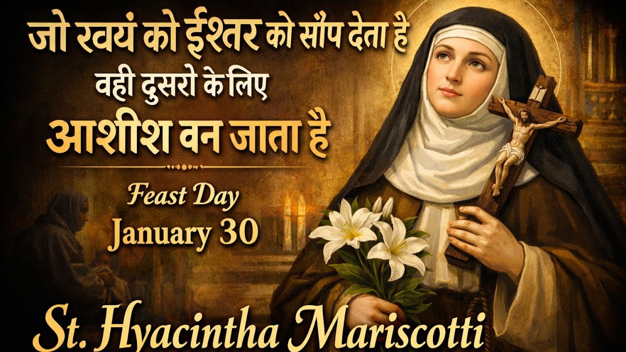 St. Hyacintha Mariscotti || प्रेरणादायक जीवन || January 30 ||