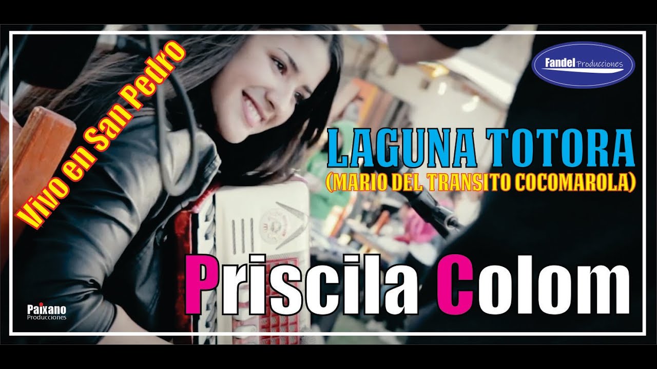 PRISCILA COLOM “Laguna Totora”. (Mario Del Transito Cocomarola)